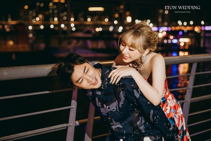 街拍婚紗照,婚紗照風格,婚紗攝影,拍婚紗